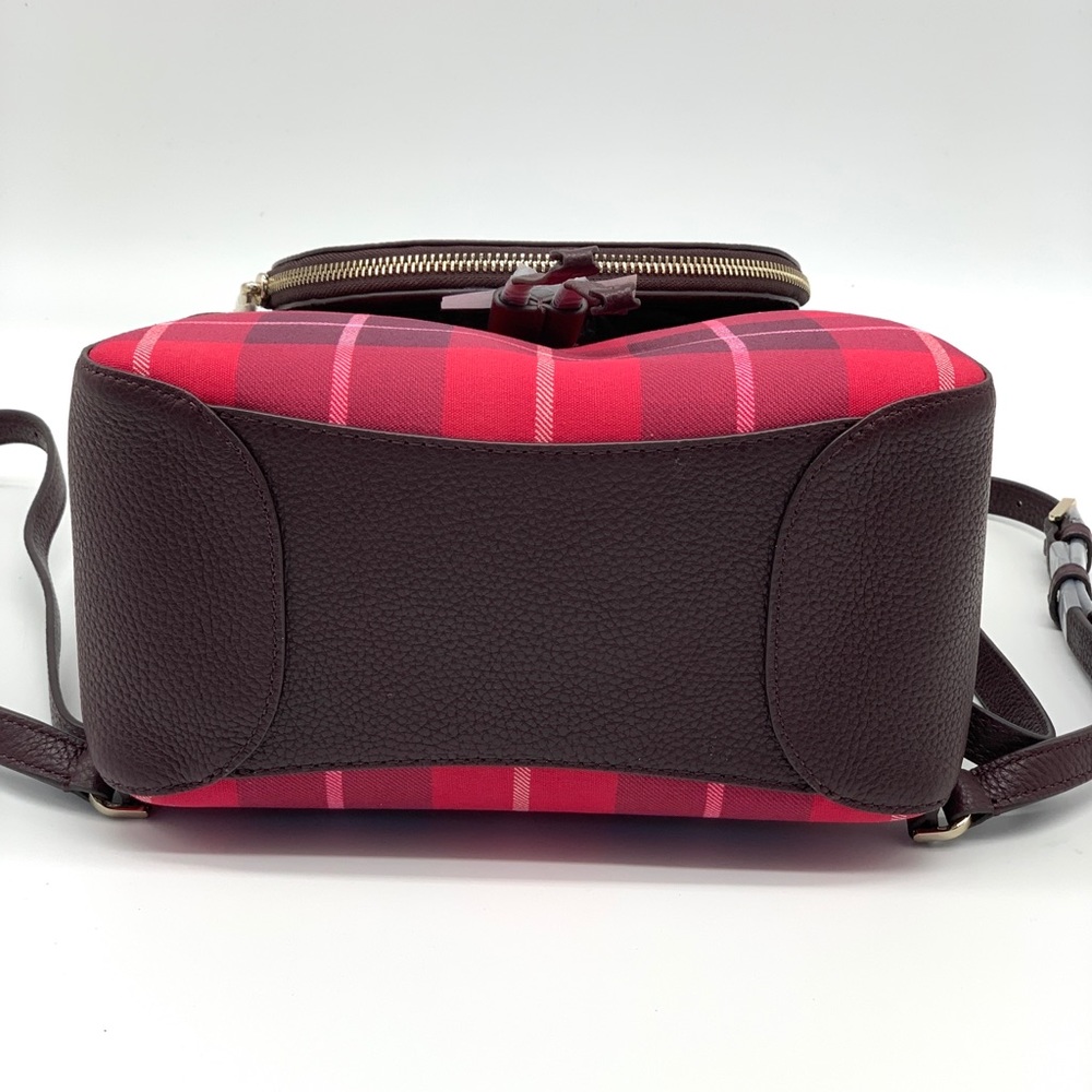 Kate Spade Plaid Medium Backpack - Picture 7 of 11